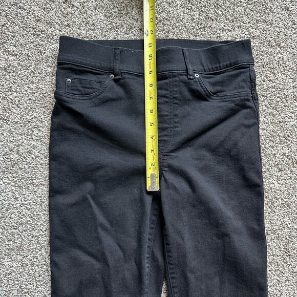 SPANX black denim skinny pants jeans size M - Picture 11 of 11